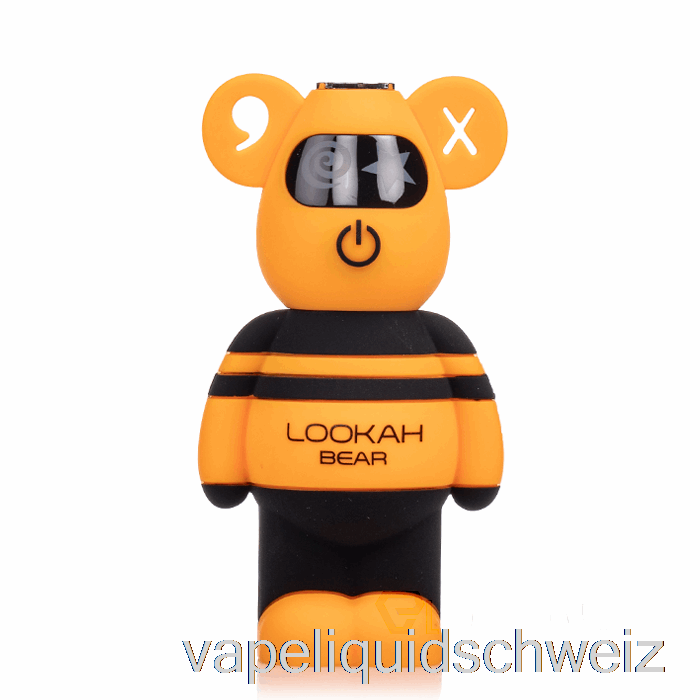 Lookah Bear 510 Batterie Orange Vape Schweiz